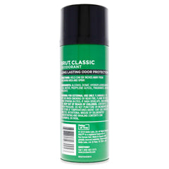 BRUT Desodorante spray clasico, proteccion duradera para uso diario.