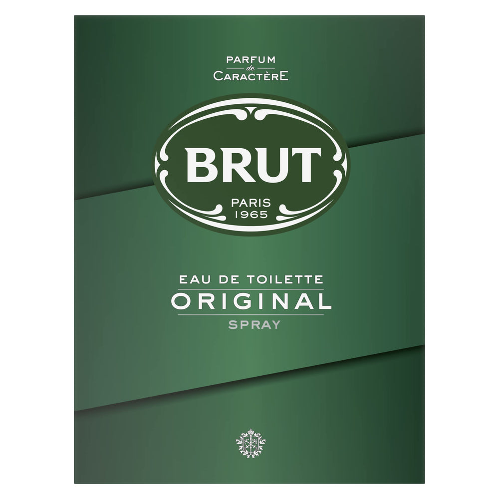 Brut Original, botella frontal, ideal para uso diario.
