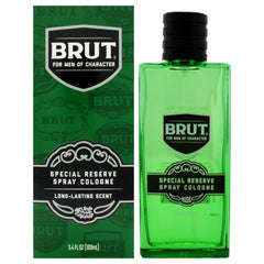 Brut Reserva Especial para hombres, botella elegante en primer plano.