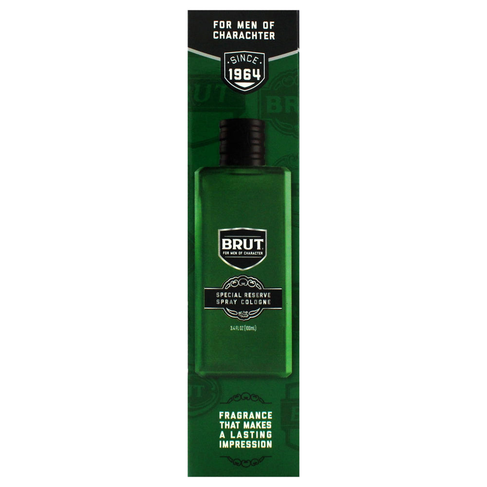 Brut Reserva Especial para hombres, empaque en caja elegante.
