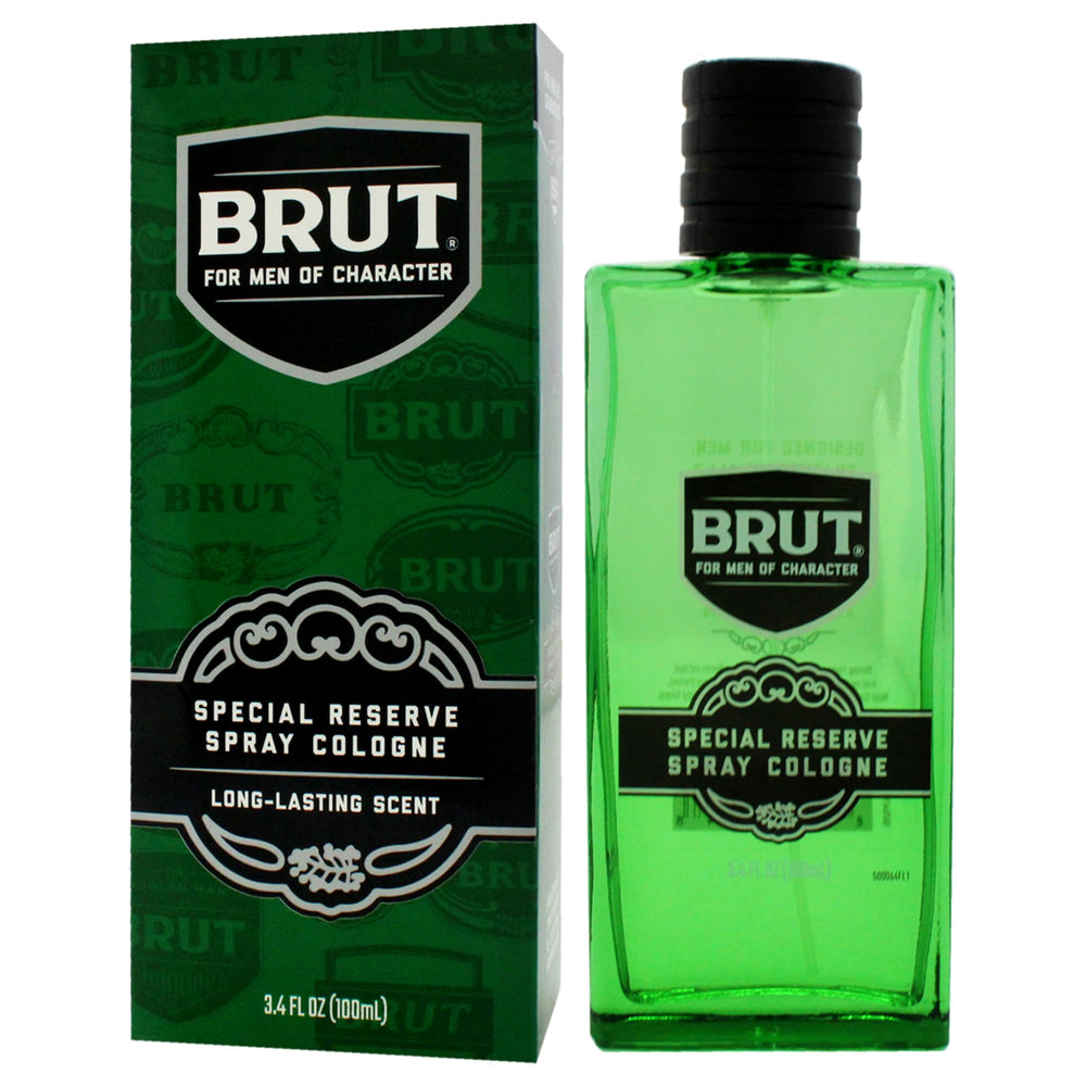 Brut Reserva Especial para hombres, etiqueta clásica.