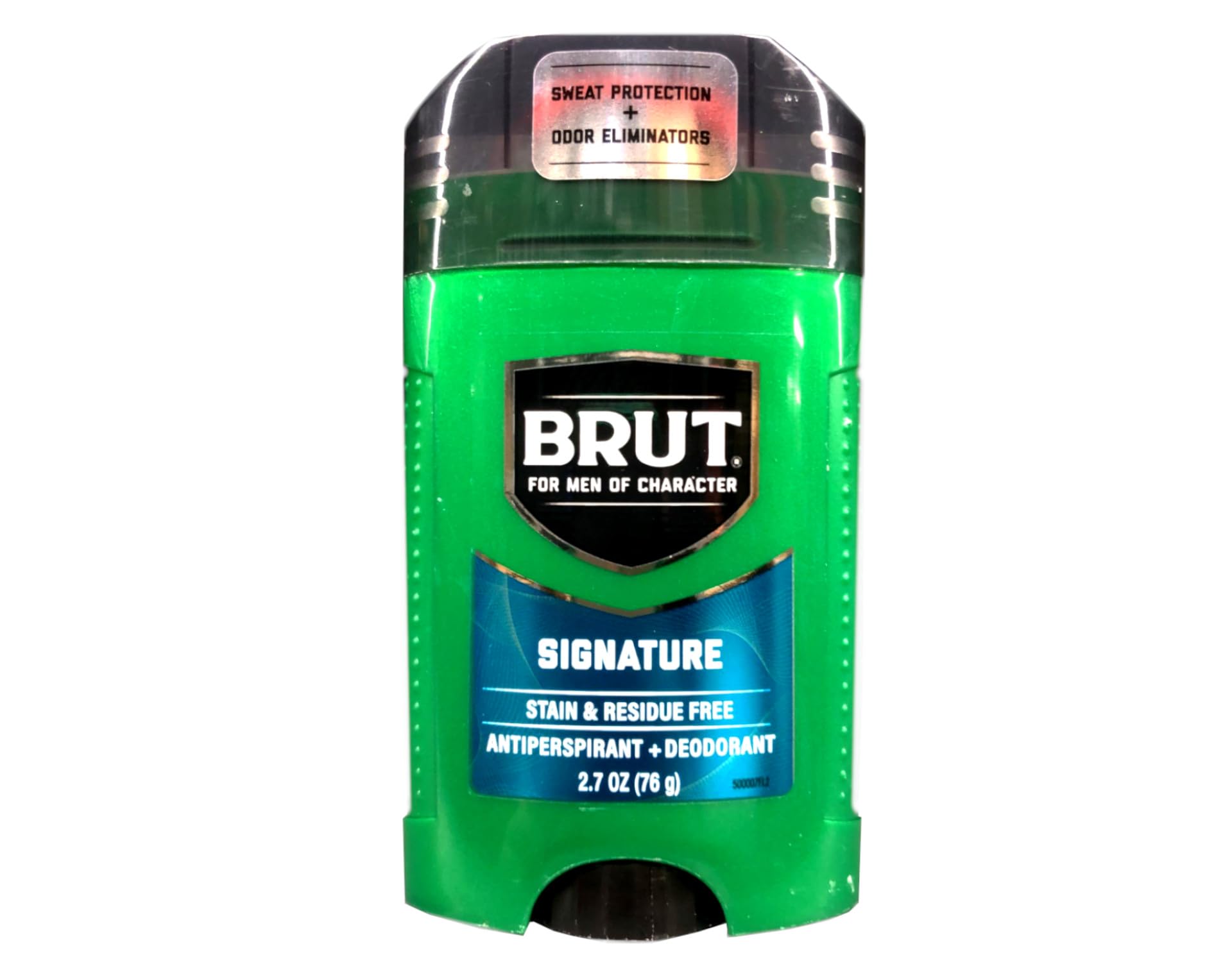 Brut Signature Antitranspirante, aplicación en la palma para uso diario.