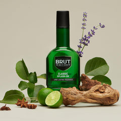 Brut Splash-On Original notas de madera para un aroma intenso