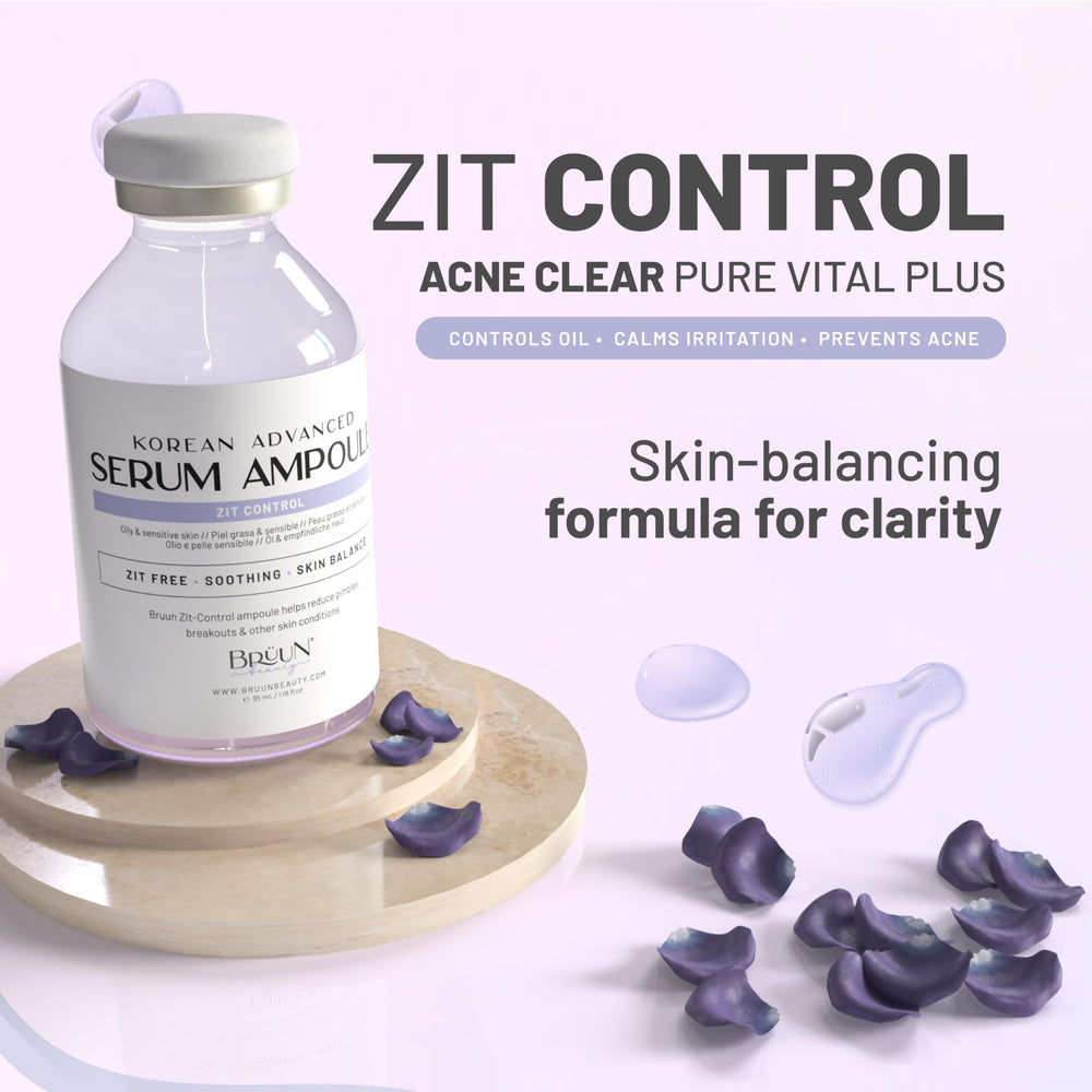 BRÜUN AC Control Clear Vita Plus muestra textura ligera y rápida absorción.