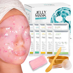 BRÜUN conjunto mascarilla gel despegable de modelado – textura suave para la piel