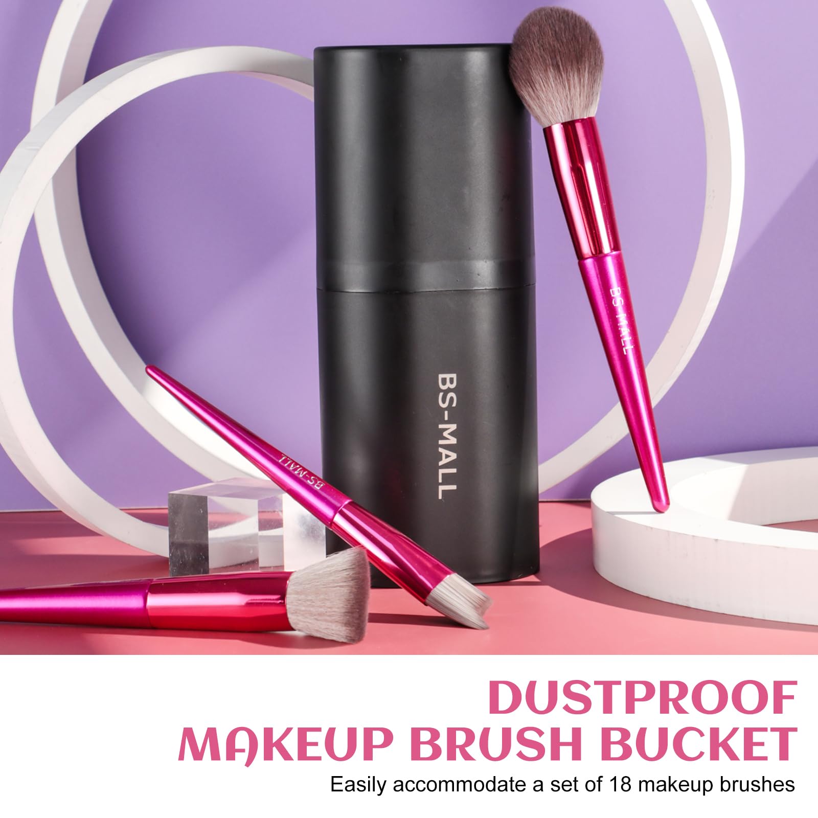 BS-MALL brocha corrector para ojeras, cobertura precisa