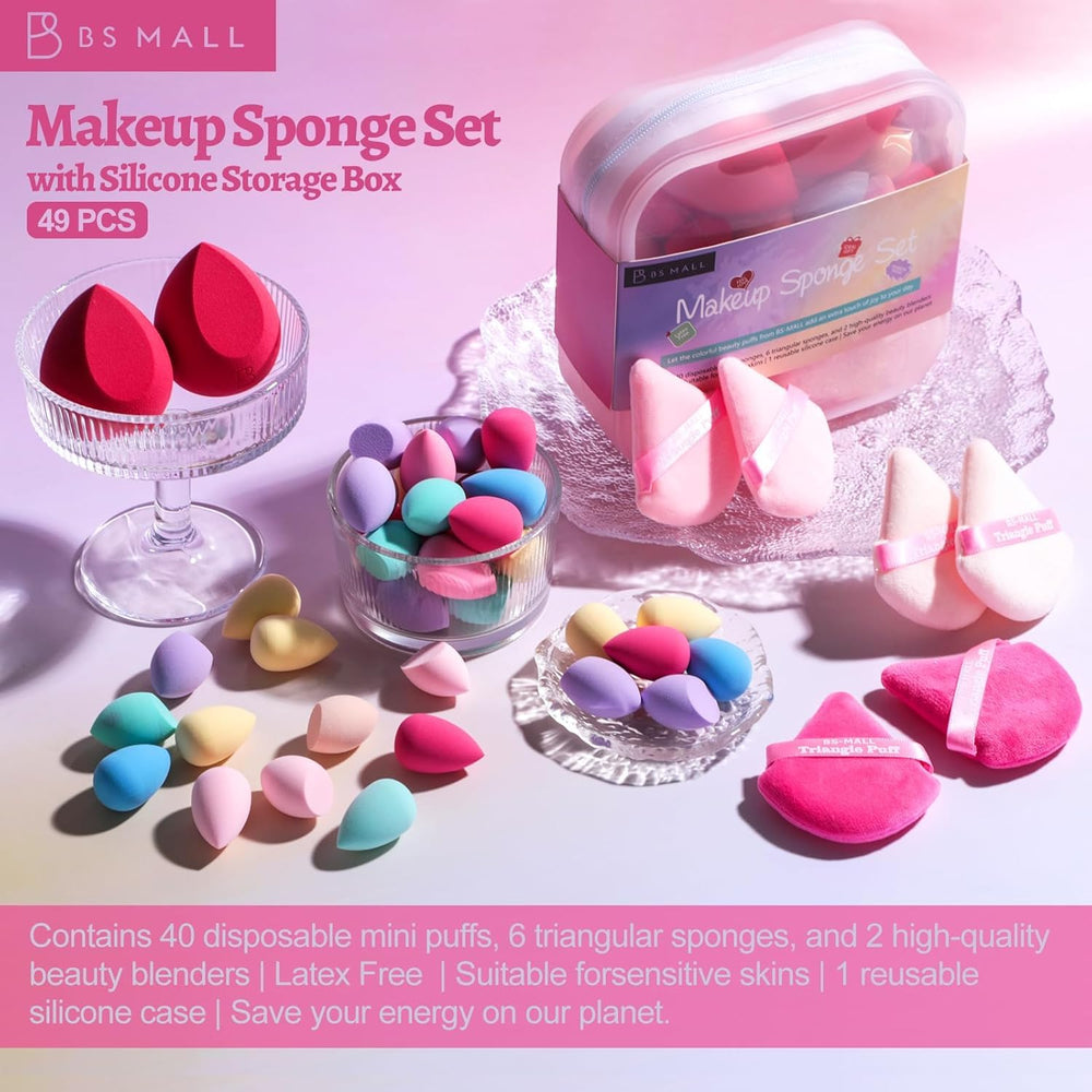 BS-MALL conjunto regalo de esponjas de maquillaje