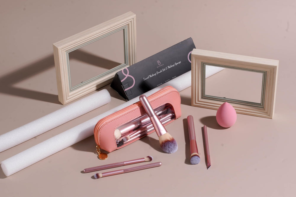 Esponja BS-MALL de maquillaje, textura suave para difuminar