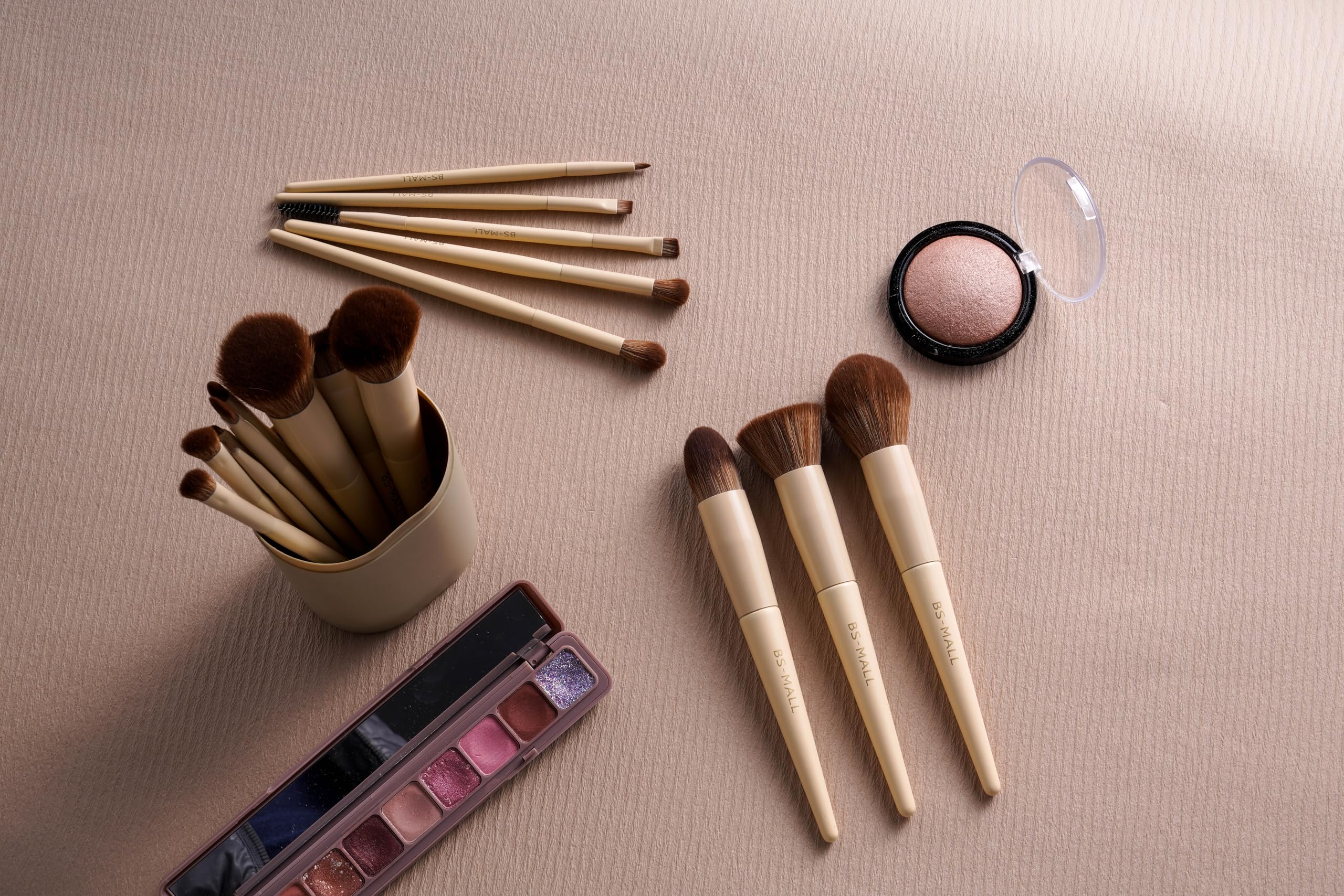 BS-MALL estuche viaje, almacenamiento ordenado para maquillaje.
