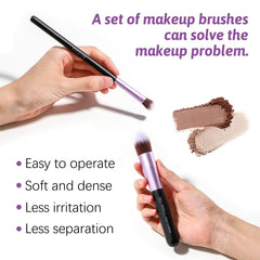 BS-MALL pinceles maquillaje 14 piezas contorno: contornear rasgos con facilidad