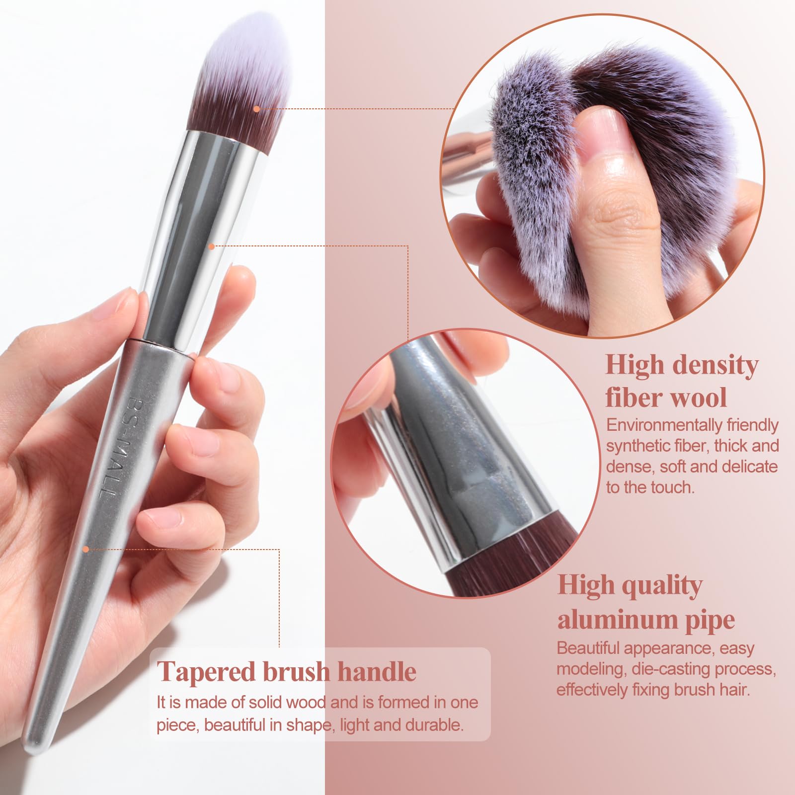 BS-MALL brochas sombras ojos para difuminar sin esfuerzo