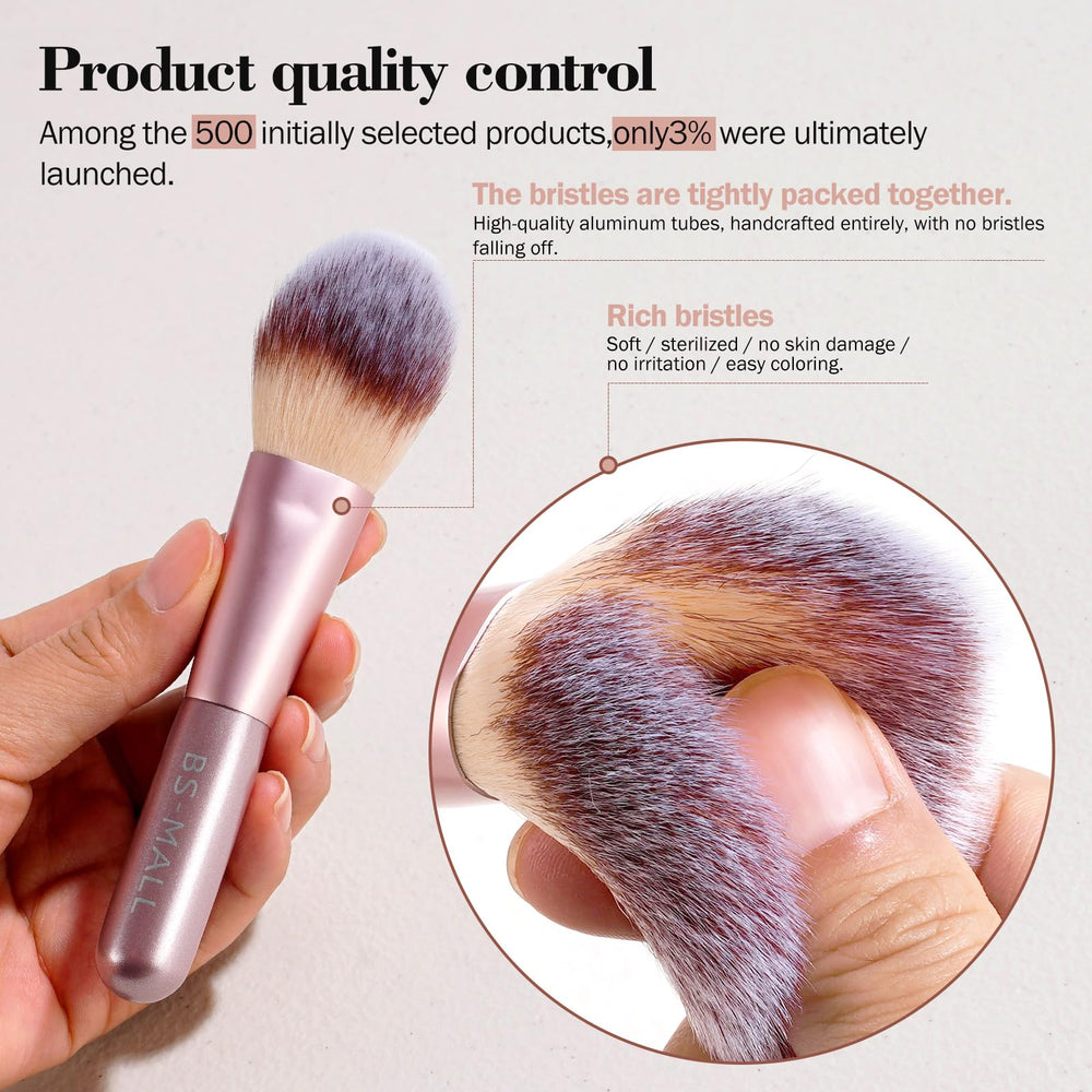 Brocha BS-MALL para corrector, cobertura precisa y suave.