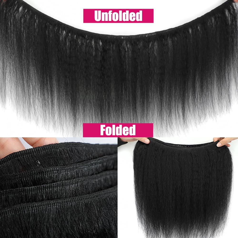 BSBU mechas rizo-rectas negro natural: aptas para teñir.