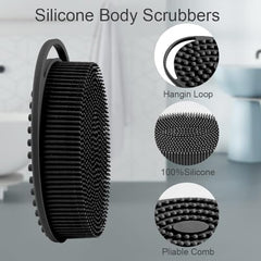 Bsofing esponja silicona espumosa genera abundante espuma para limpieza profunda.