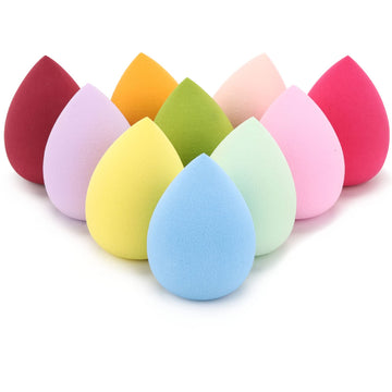 BTYMS esponja maquillaje esponja huevo redonda para aplicación suave y uniforme.