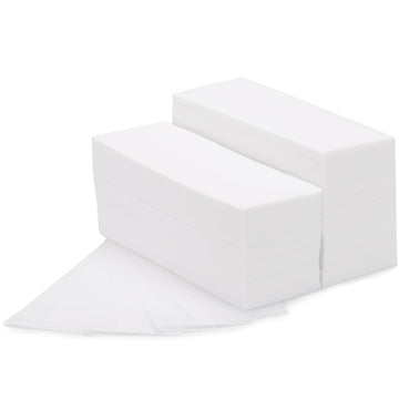 BTYMS tiras cera no tejidas grandes 7.5x2.6 pulgadas para depilación de piernas
