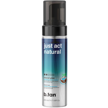 B.TAN Bronceador en agua clara, botella sin transferencia