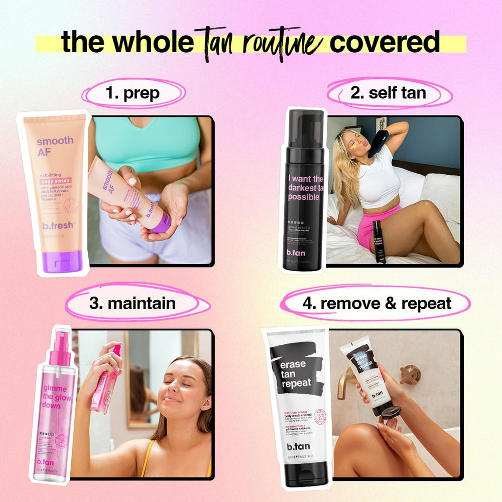 B.TAN Hecho en Estados Unidos con ingredientes de alta calidad.