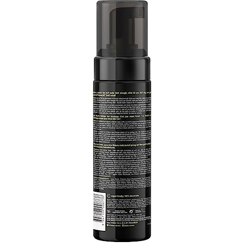 Mousse bronceador oscuro de B.TAN en botella