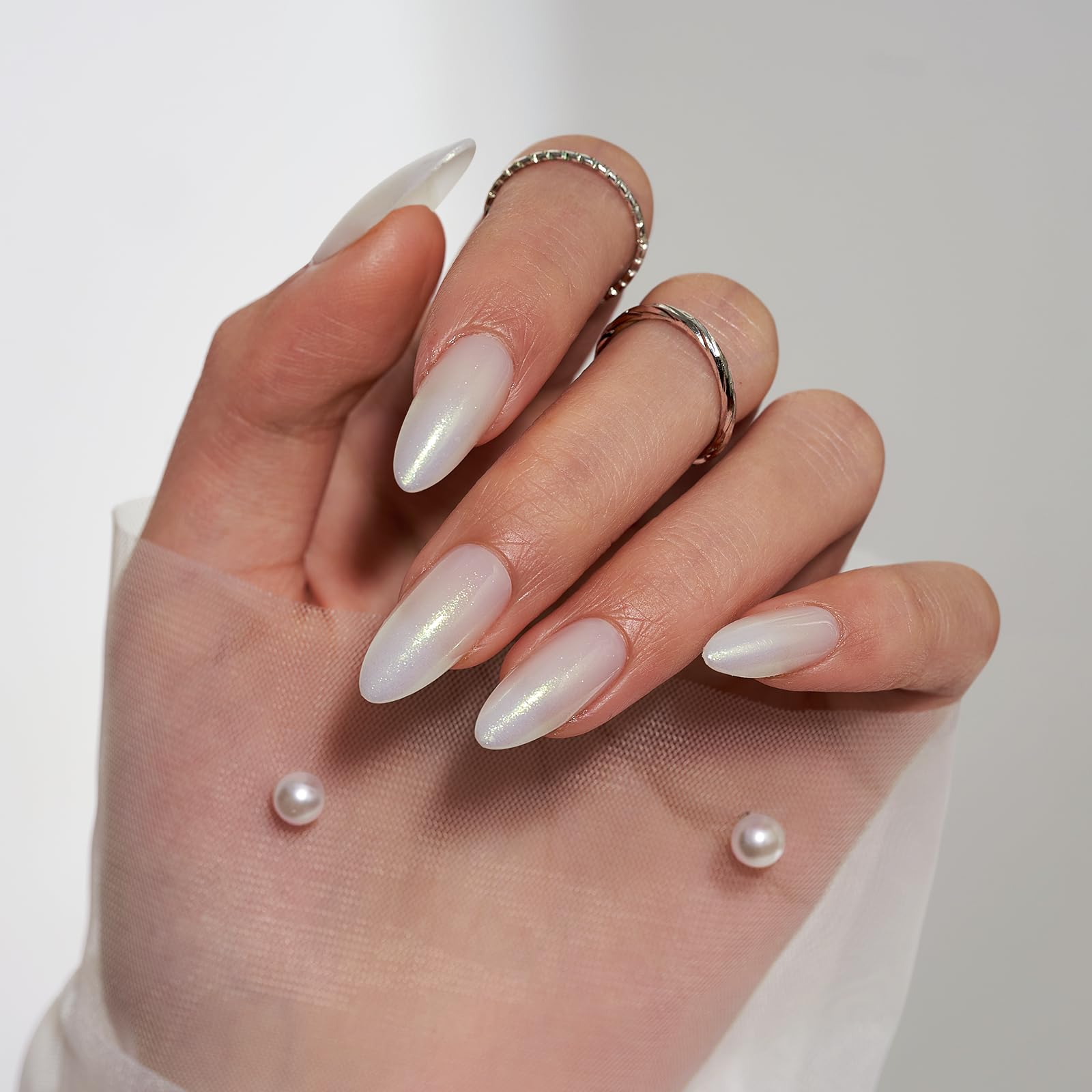 BTArtbox conjunto de 30 uñas en 15 tallas para ajuste rápido.