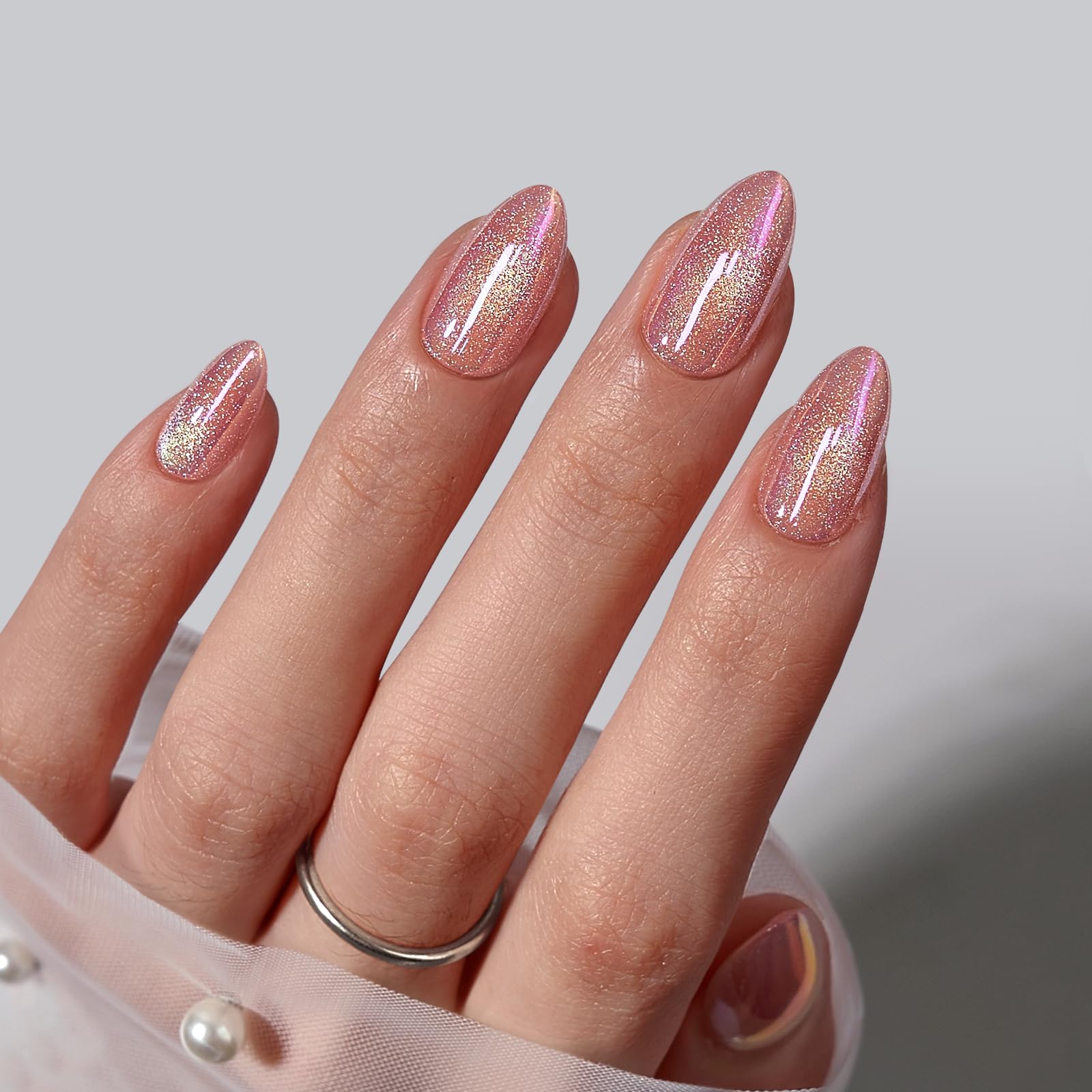 BTArtbox Contenido incluye 32 uñas y 16 tallas para ajuste perfecto