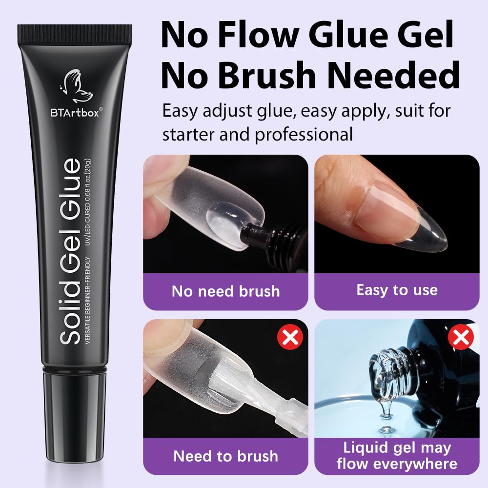 BTArtbox gel 3 en 1 para diseños de uñas, uso casero