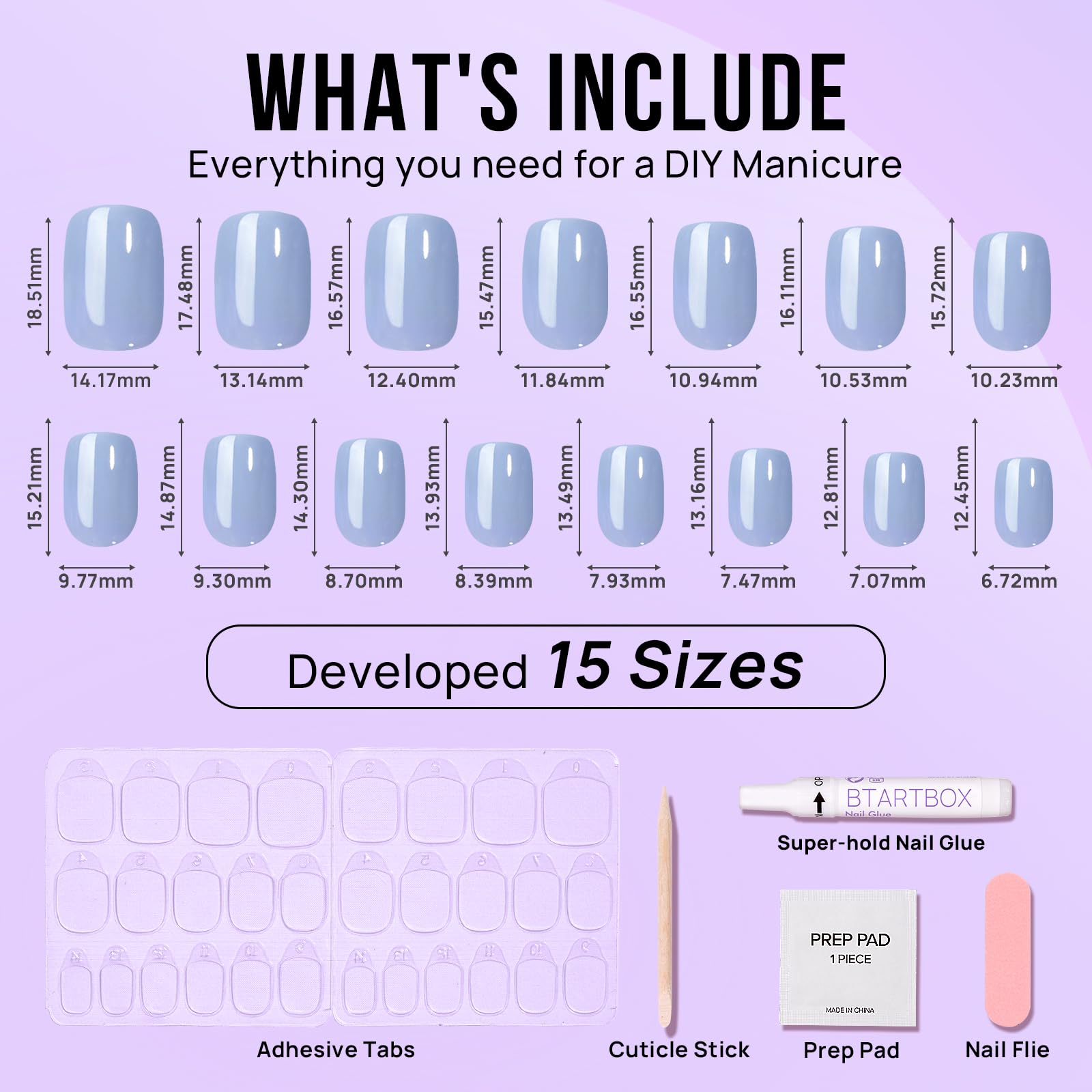 BTArtbox: guía de aplicación para colocar uñas.