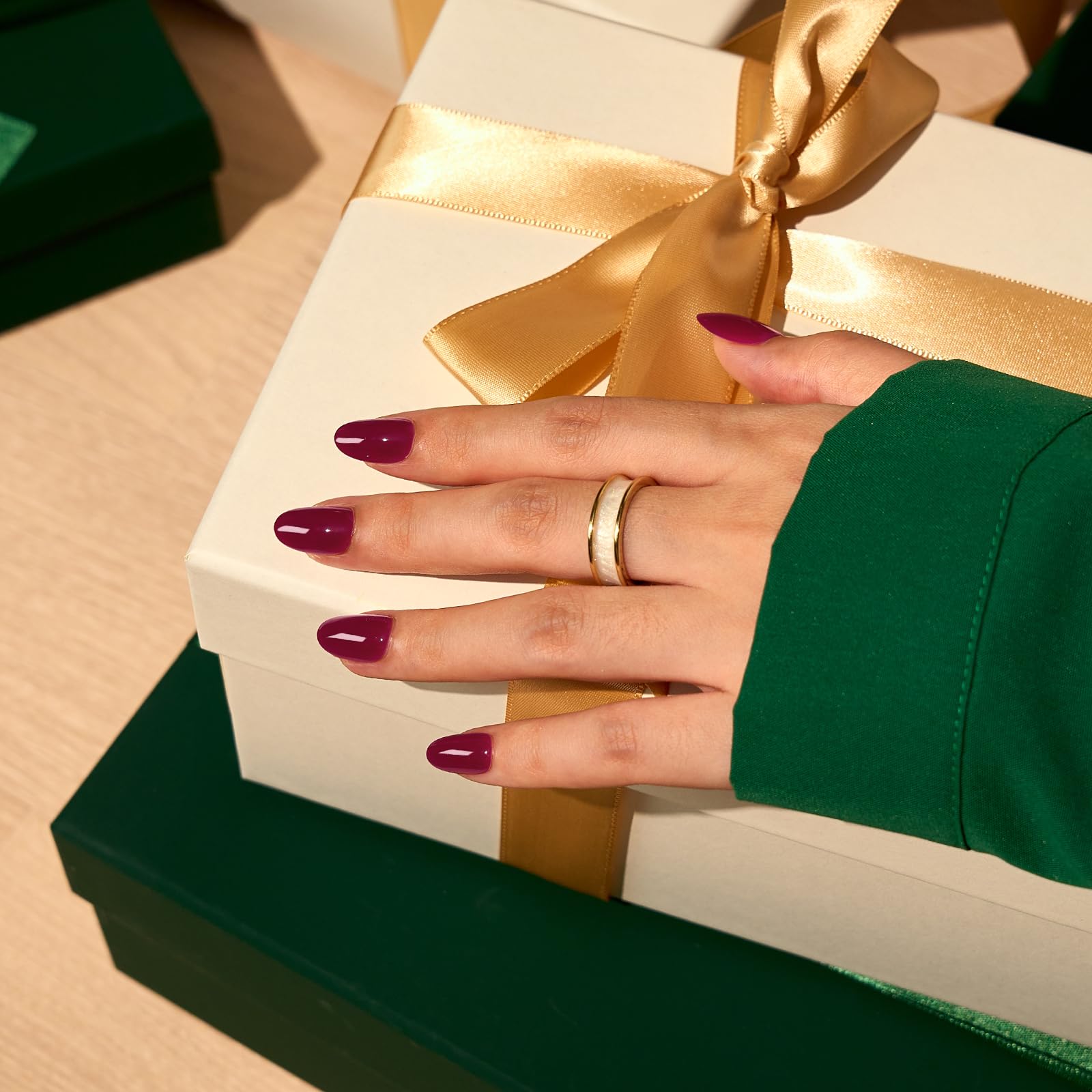 BTArtbox kit de 30 uñas con 16 tallas para ajuste perfecto.