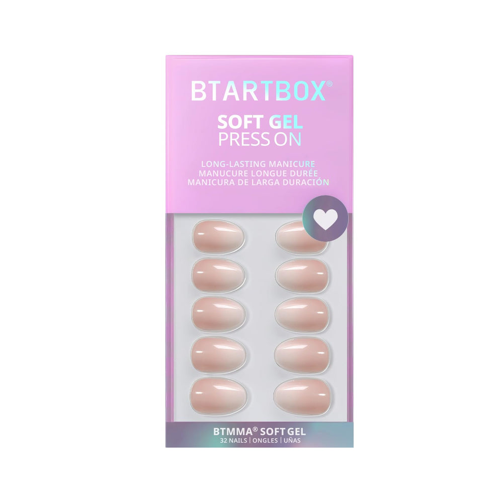 BTArtbox kit completo 32 uñas, 16 tallas para ajuste personalizado.
