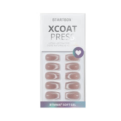 BTArtbox kit completo de uñas con pegamento y tapas, todo incluido