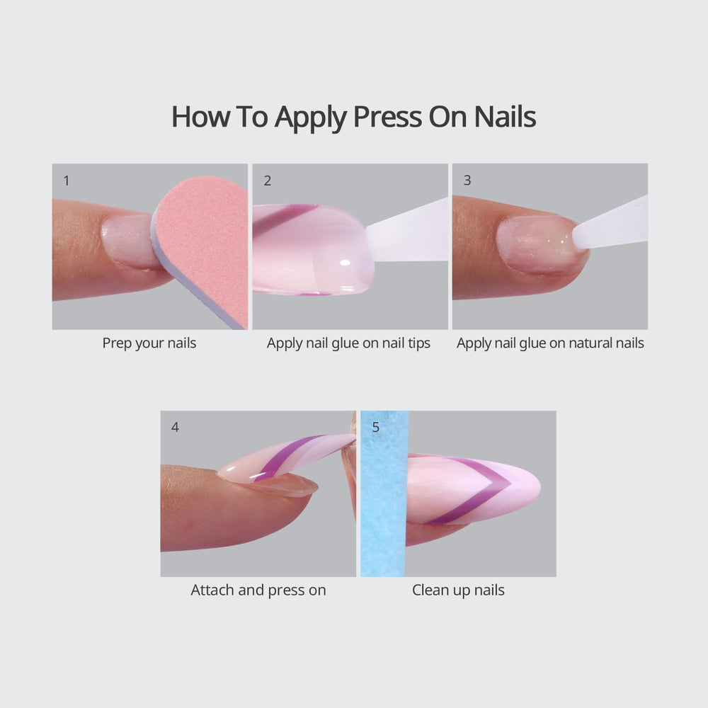 BTArtbox nail file and pads prep nails for smooth, long-lasting wear.