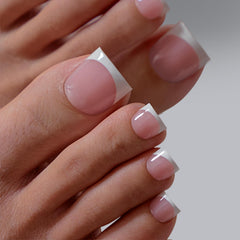 BTArtbox uñas postizas cuadradas curables con lámpara para acabado elegante