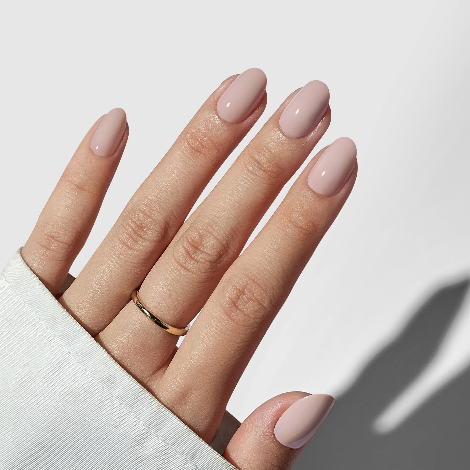 BTArtbox uñas postizas taro-milkshake: gel suave para aspecto natural.