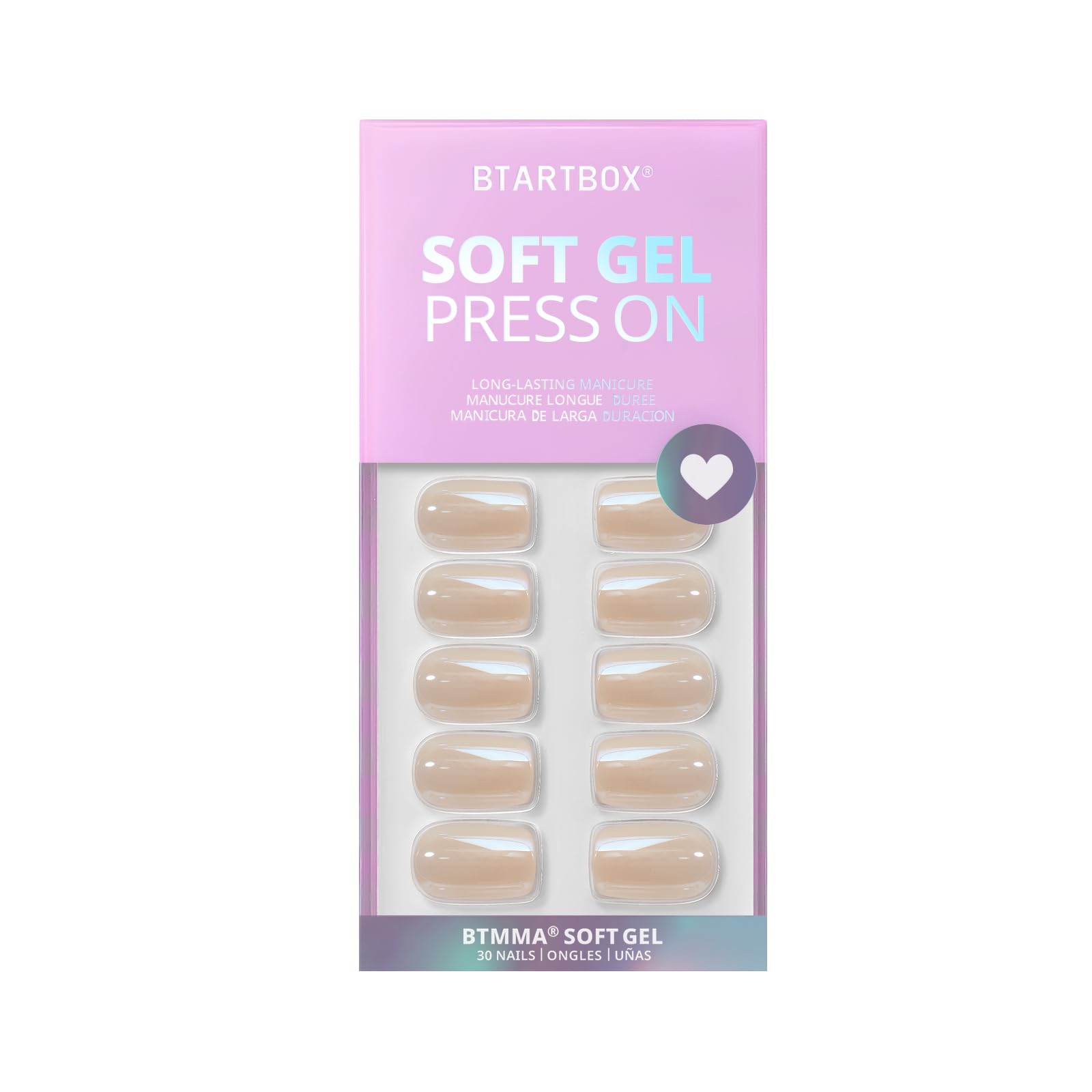 BTArtbox Uñas resistentes permiten teclear y tareas sin problemas.