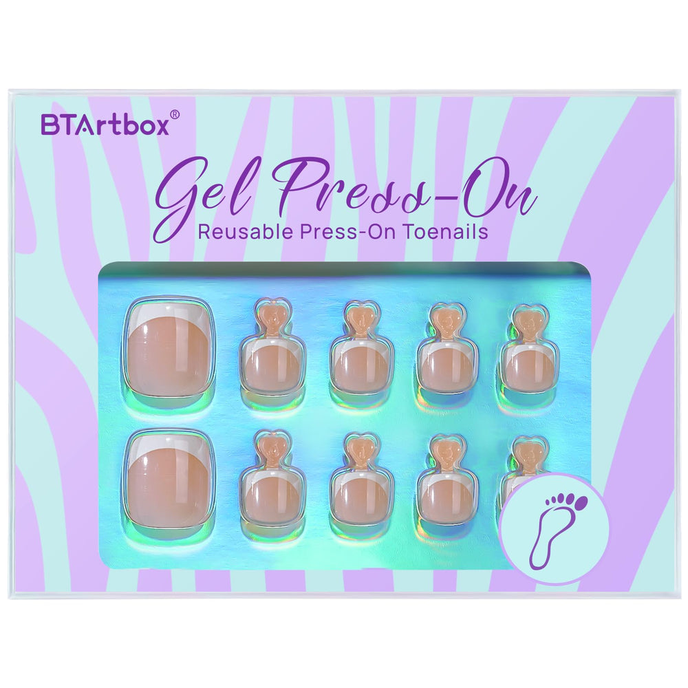 BTArtbox uso diario en playa o piscina con uñas postizas