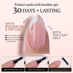 BTArtboxnails ajuste ultra natural para uñas planas y curvas