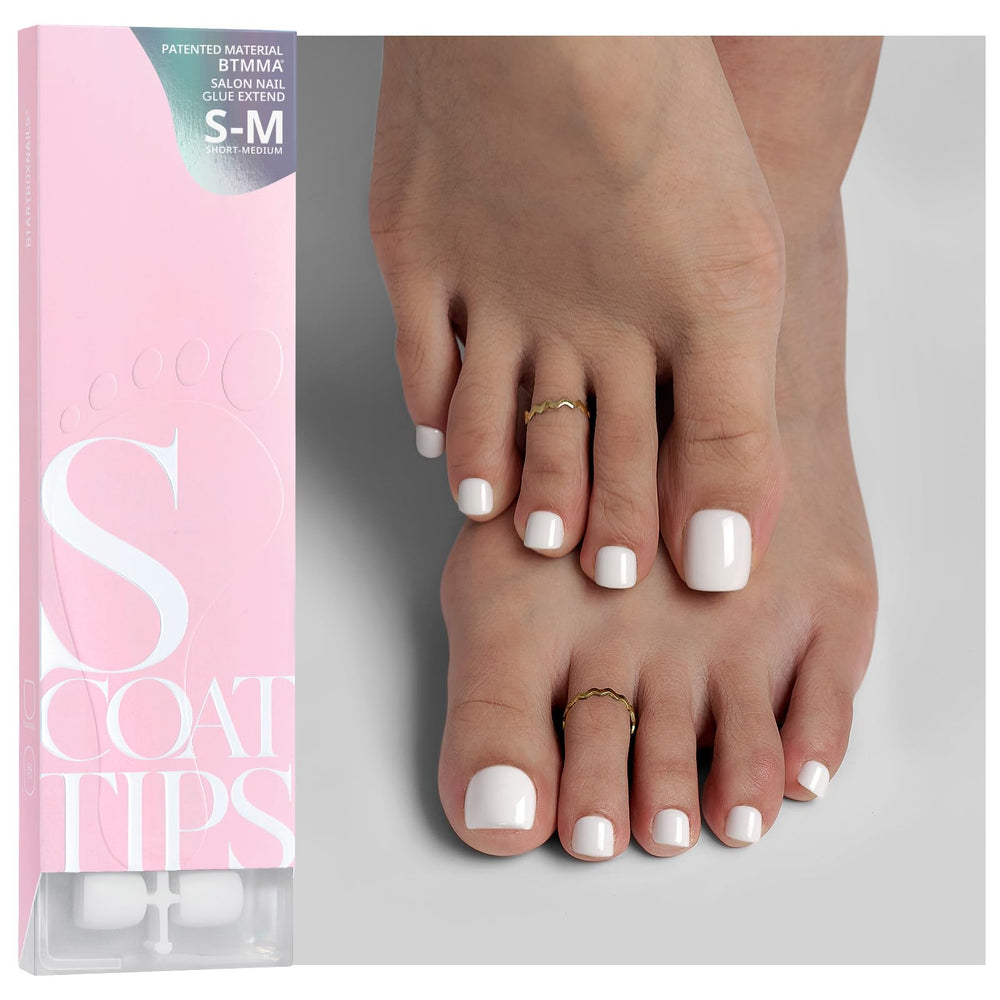 BTArtboxnails Scoattips: forma cuadrada corta para comodidad diaria