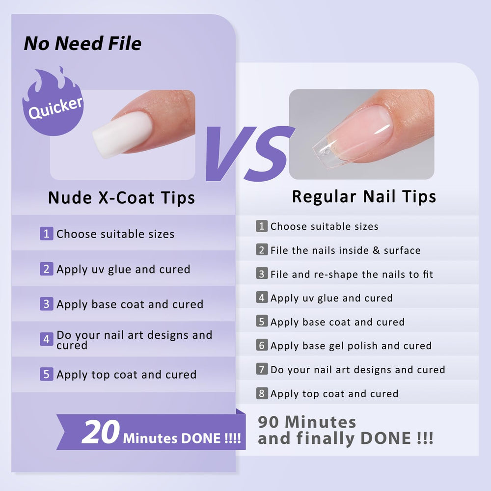 BTArtboxnails sin base de gel necesaria para uñas listas.