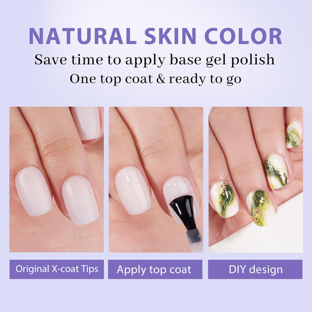 BTArtboxnails tips gel suaves para uñas planas y curvas