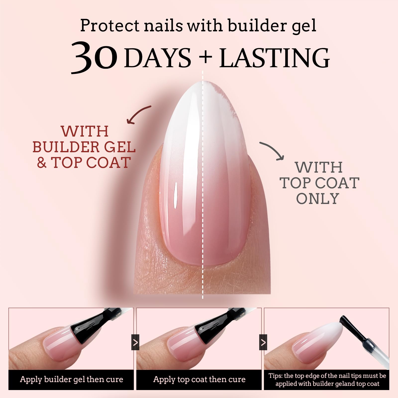 BTArtboxnails XCOATTIPS 15 sizes pack ensuring precise fit for many nail shapes