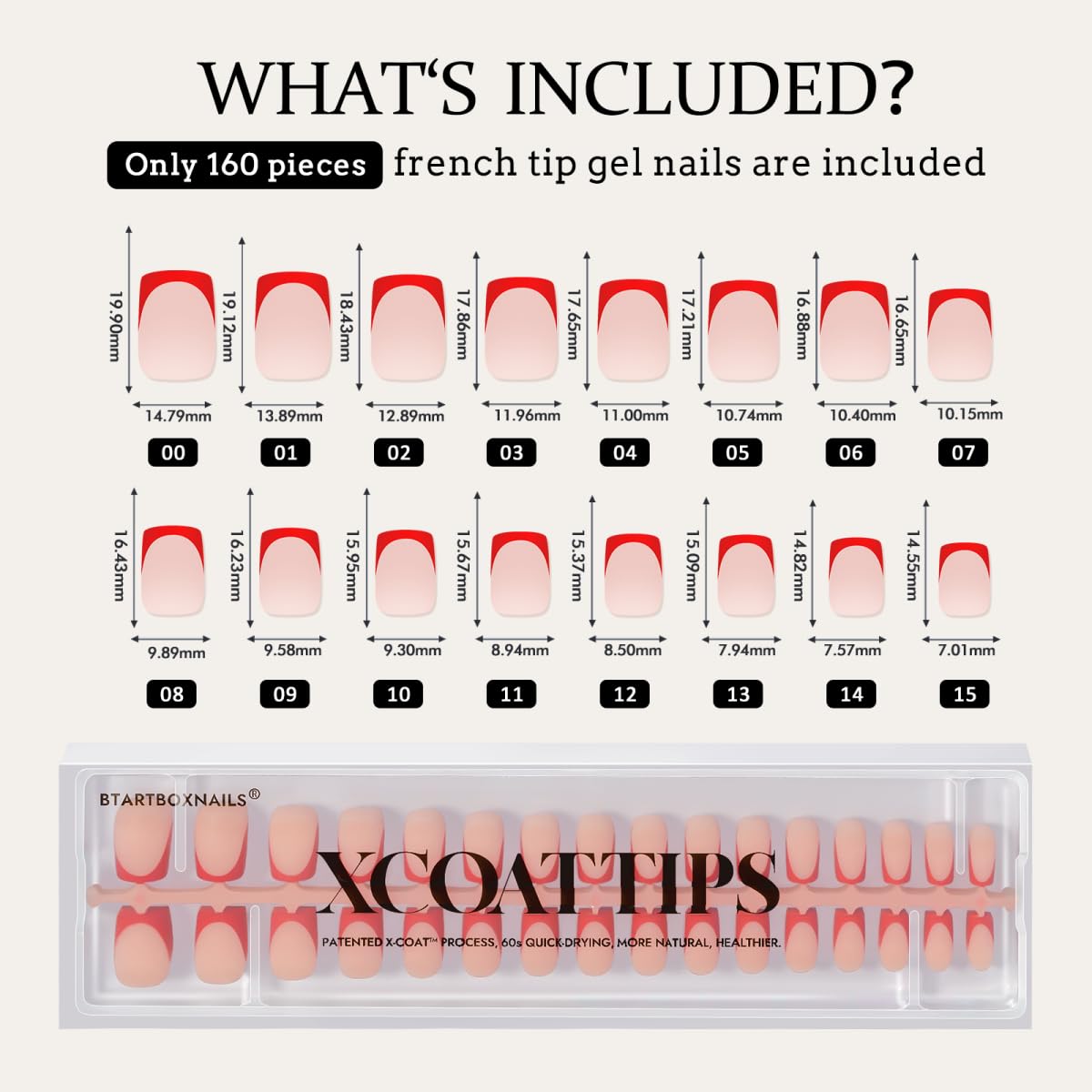 BTArtboxnails XCOATTIPS: demontage facile sans effort