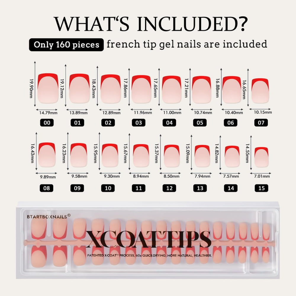 BTArtboxnails XCOATTIPS: demontage facile sans effort