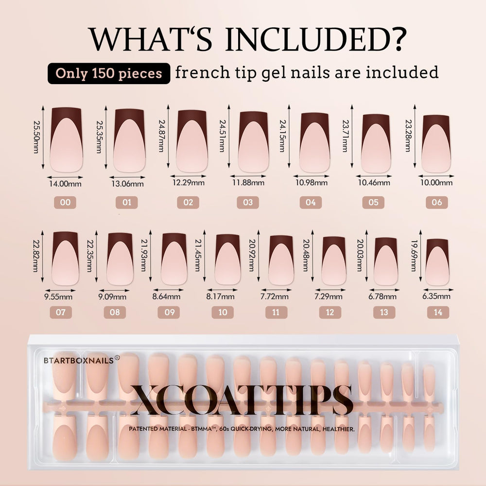 BTArtboxnails XCOATTIPS: diseño preaplicado para ahorrar tiempo.