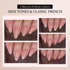 BTArtboxnails XCOATTIPS: gel de uñas y base para fijar frances