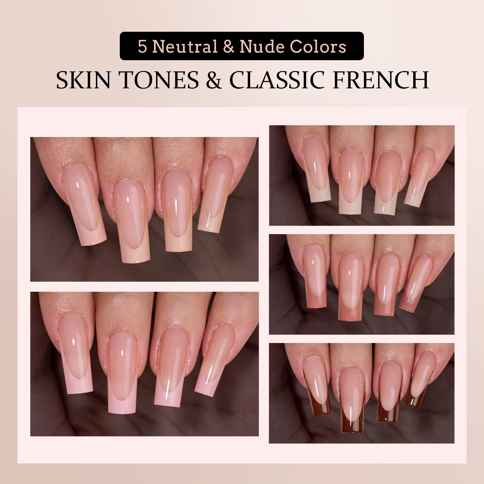BTArtboxnails XCOATTIPS: gel suave para comodidad y ajuste.