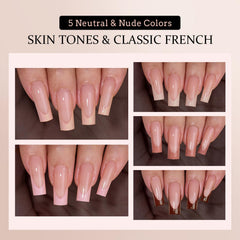 BTArtboxnails XCOATTIPS: gel suave para comodidad y ajuste.