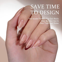 BTArtboxnails XCOATTIPS: kit completo para uñas francesas en casa