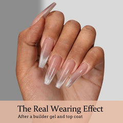 BTArtboxnails XCOATTIPS primer y base preaplicados para adherencia mejorada.