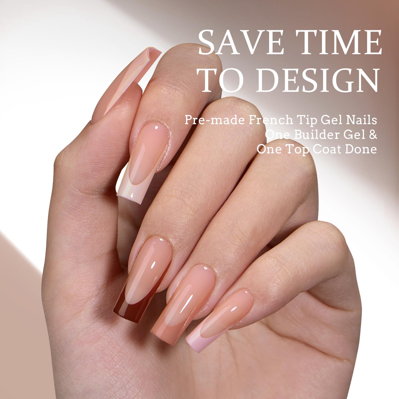 BTArtboxnails XCOATTIPS: uñas cuadradas largas para estilo duradero.