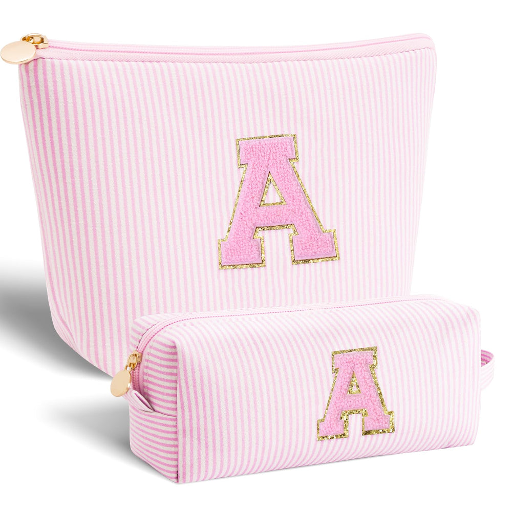 Btffitting neceser maquillaje personalizado rosa, ideal para regalo y uso diario.